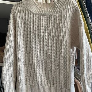 Cozy Cream Knit Sweater
